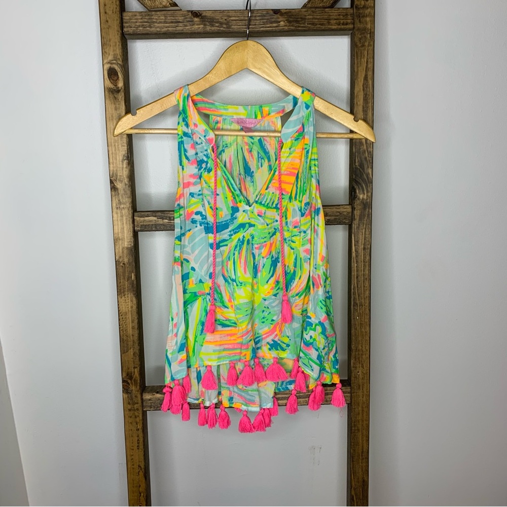 Lilly Pulitzer Roxi Sea Salt & Sun Top